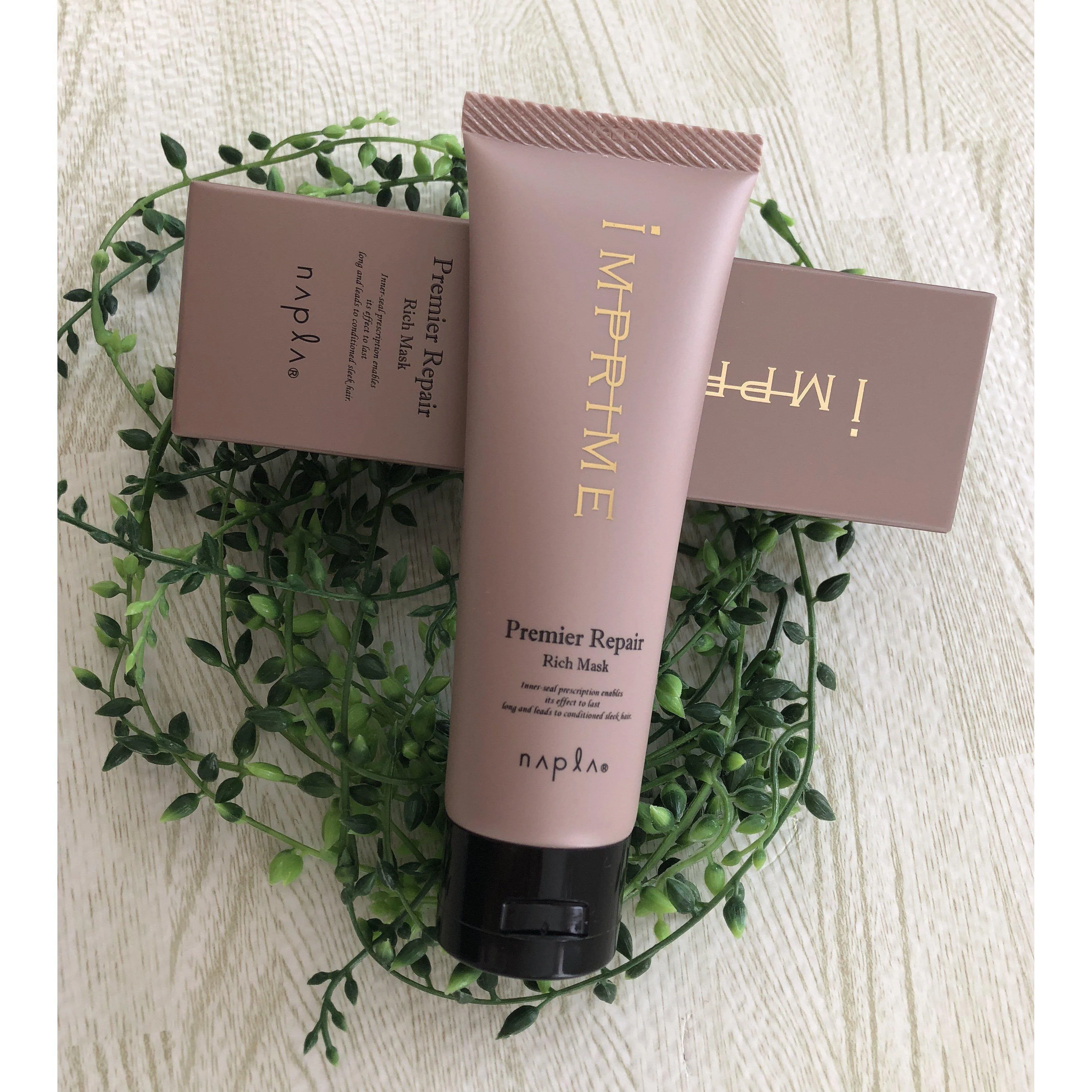Napla Imprime Premier Repair Rich Mask Hair Treatment 80g - Image 3