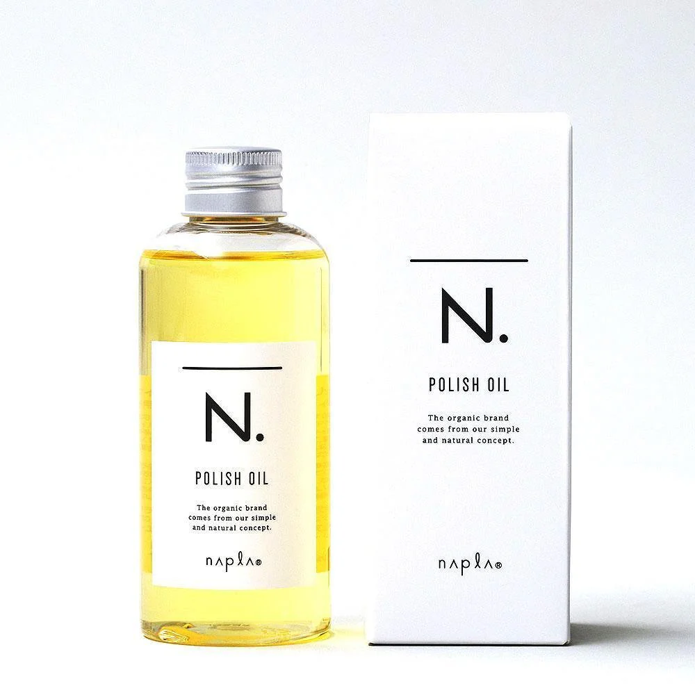 Napla N. Polish Oil Natural Hair Styling Oil for Wet Glossy Look 150ml - Image 3
