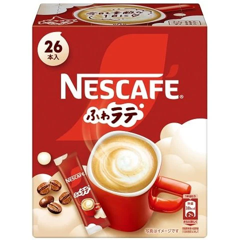 Nescafe Foamy Latte Instant Coffee Packets Creamy Cafe Latte 26 ct. - Image 3