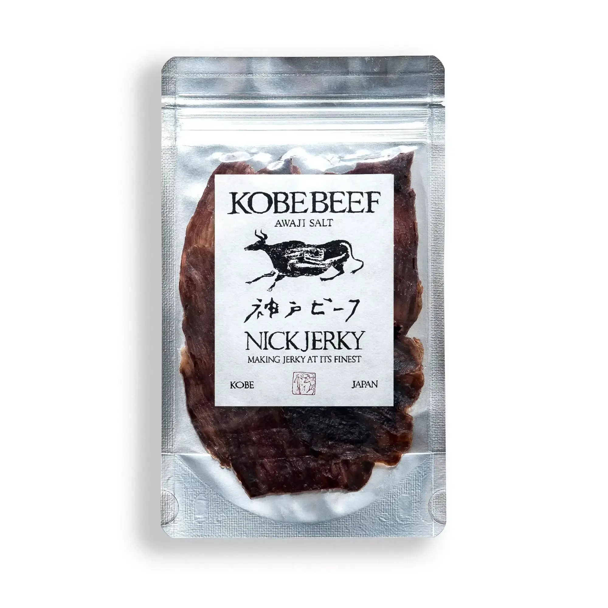Nick Jerky Wagyu Beef Jerky Japanese Kobe Beef Jerky (Pack of 3) - Image 2