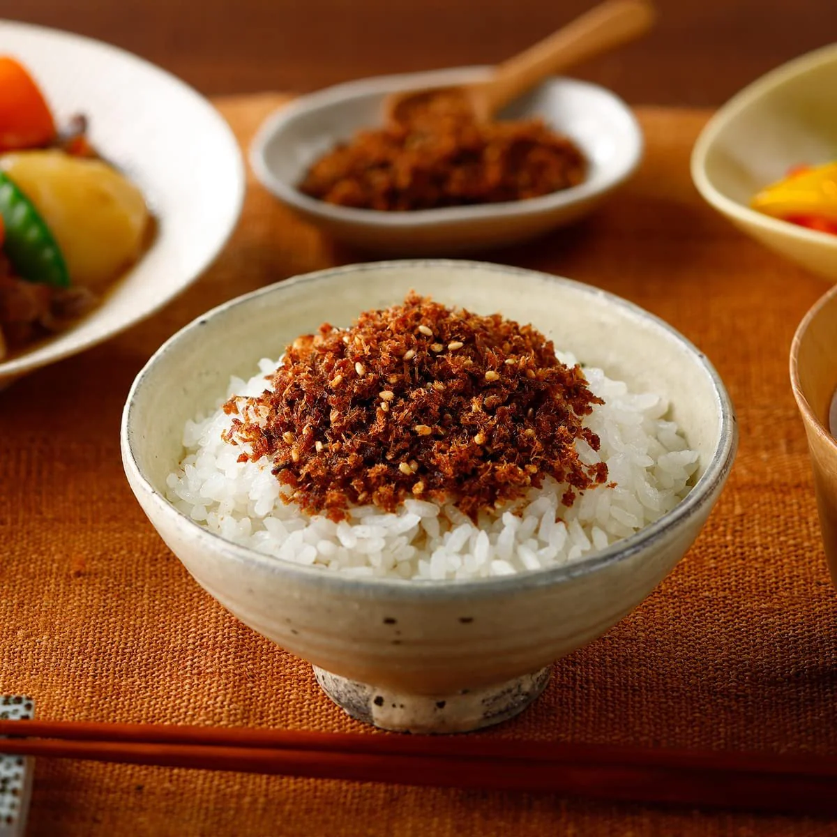 Ninben Fine Chopped Katsuo Furikake Bonito Rice Seasoning 40g - Image 2