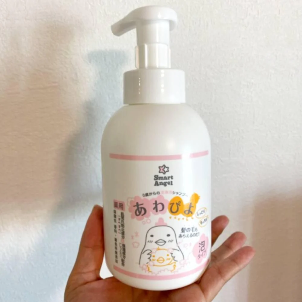 Nishimatsuya Smart Angel Baby Shampoo (Foaming Hair and Body Wash) 500ml - Image 3