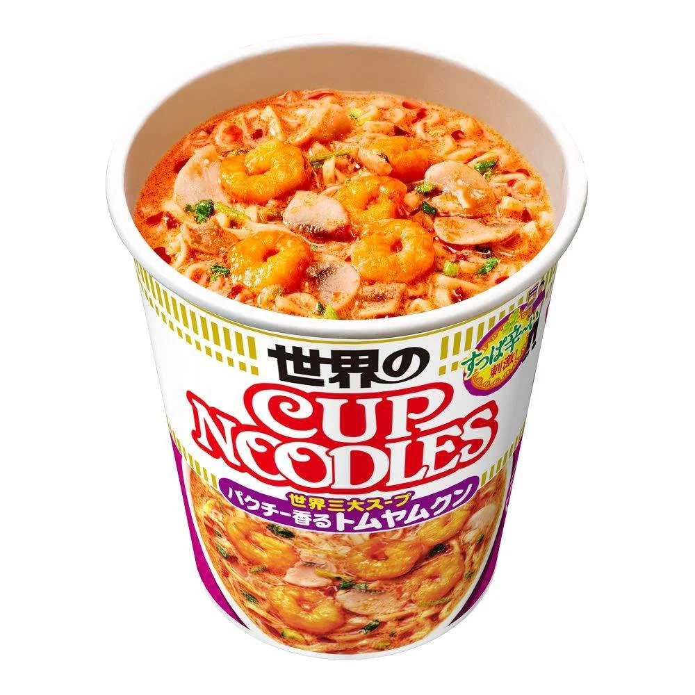 Nissin Cup Noodles Tom Yum Goong Tom Yum Noodle Soup (Pack of 3) - Image 2