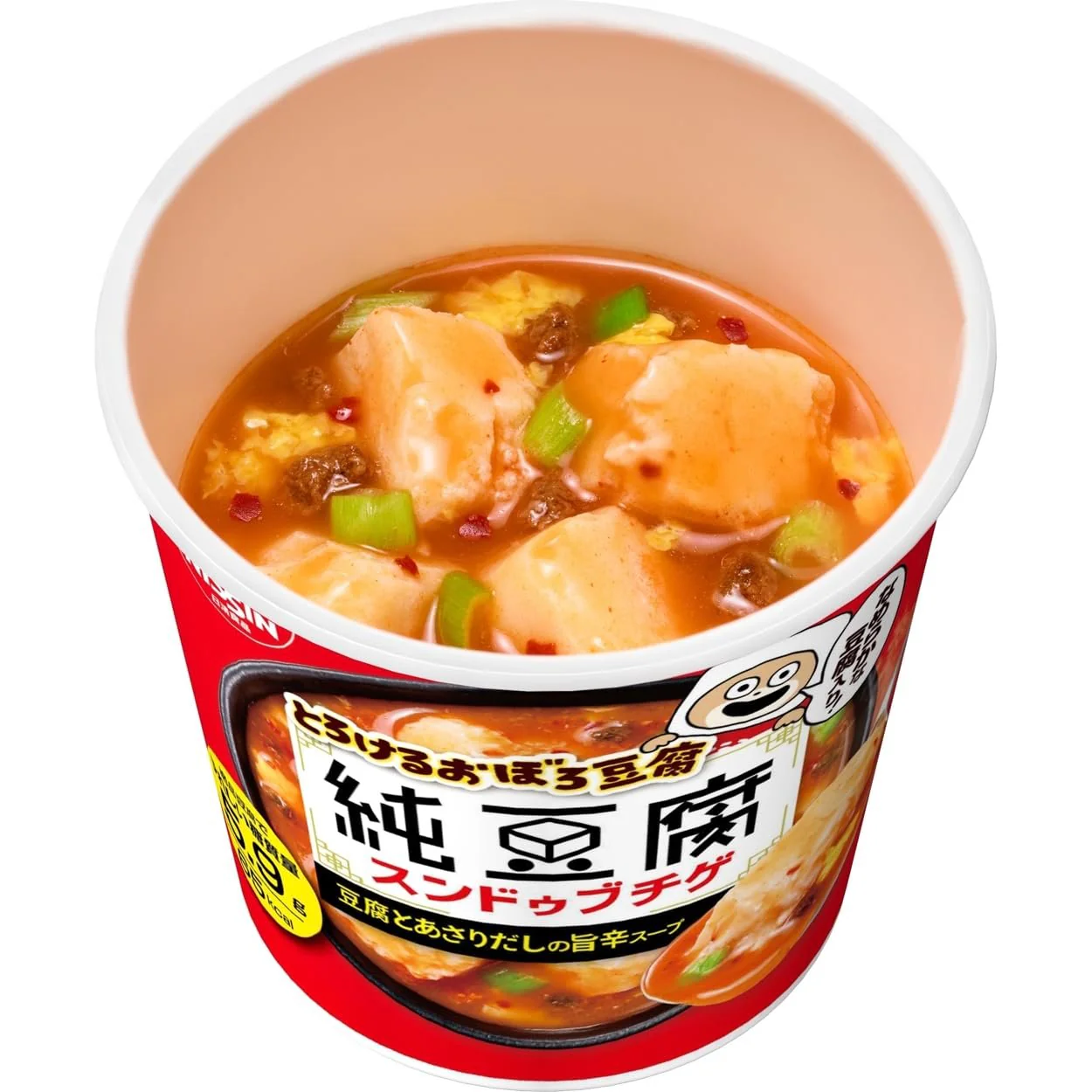 Nissin Sundubu Chige Hot Tofu Soup 17g (Pack of 3 Cups) - Image 4