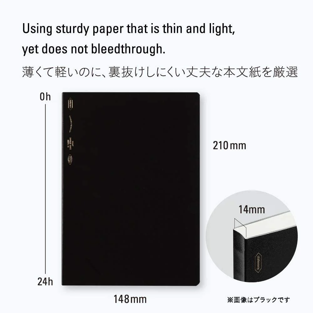 Nitto Stalogy A5 Editor's Series 365 Days Notebook (Grid Paper Notebook) - Image 3
