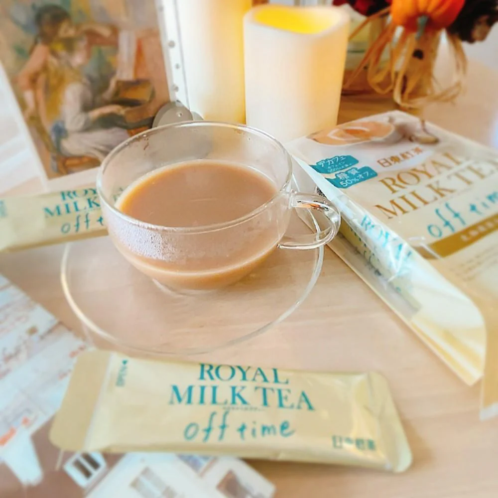 Nittoh Kocha Low Sugar Instant Royal Milk Tea 8 Sticks - Image 2
