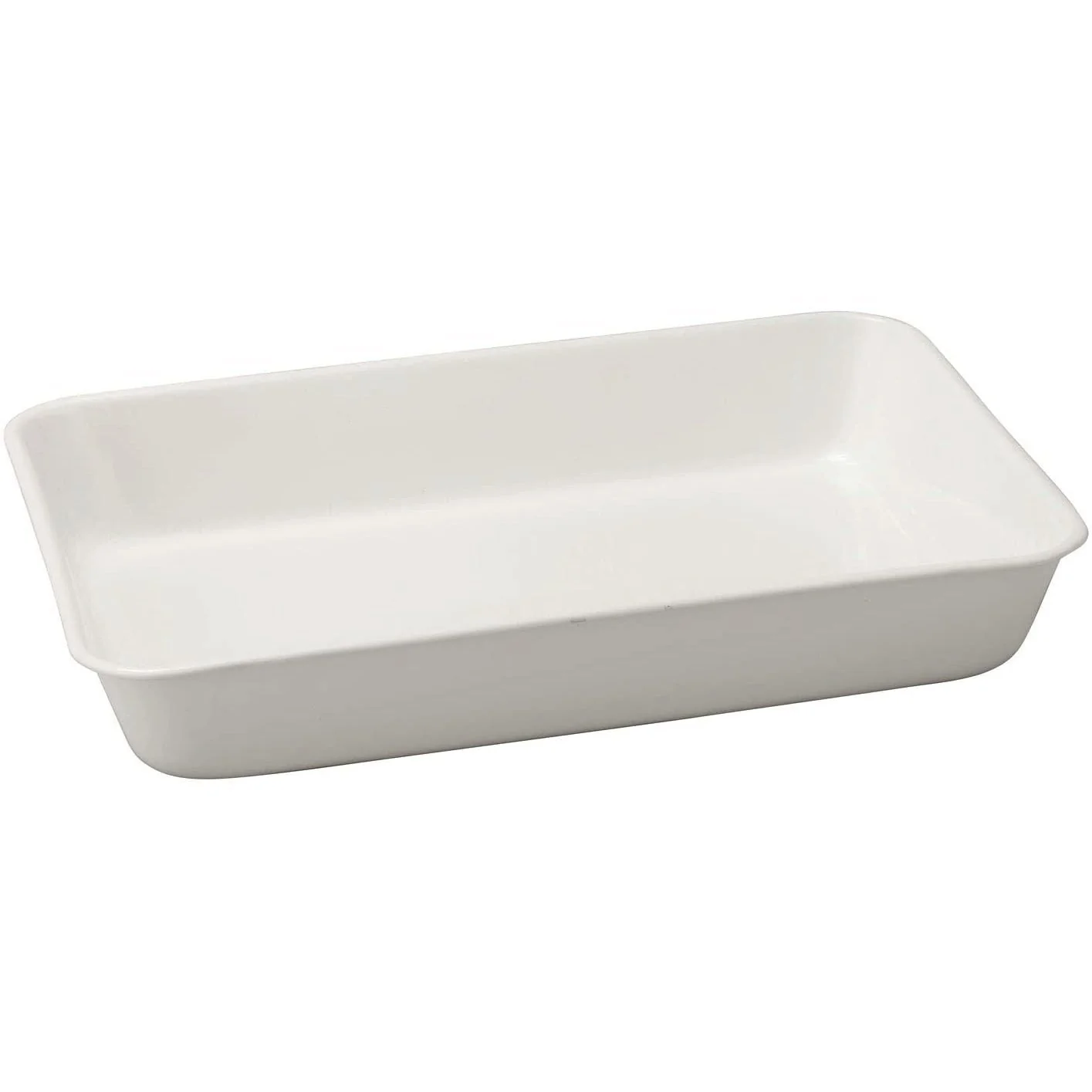 Noda Horo Japan White Enamel Tray Series Minimalist Tray - Image 10