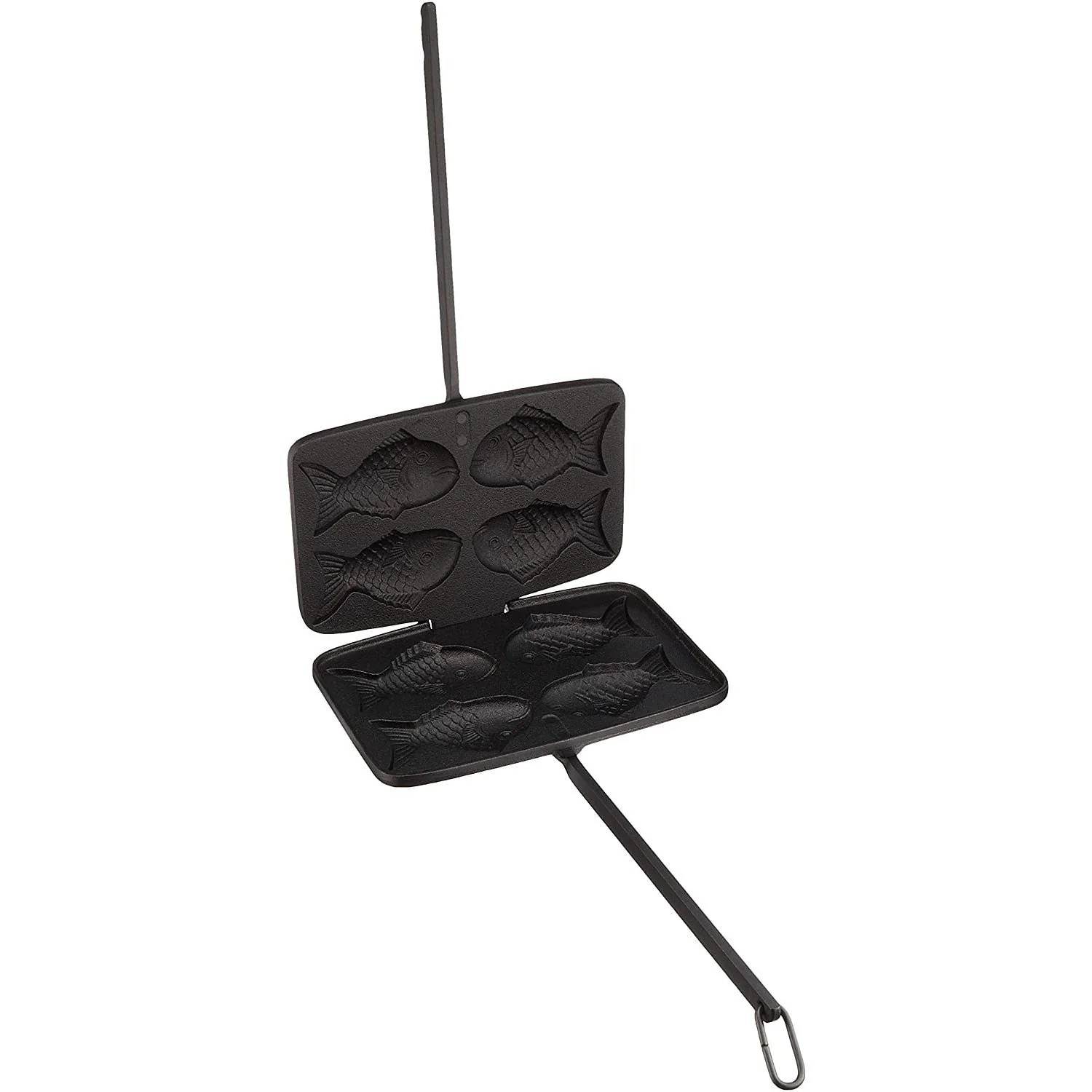 Oigen Nambu Cast Iron Taiyaki Maker Fish Shaped Pan F-463 - Image 3