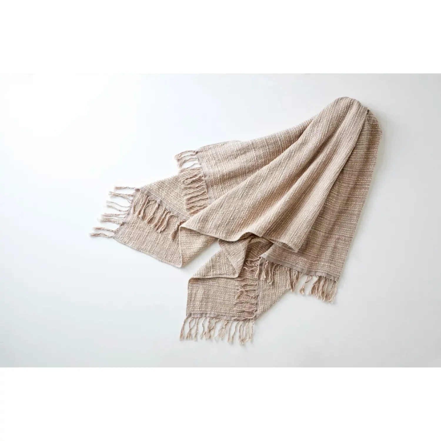 Orim Imabari Soft Cotton Gala Textile Shawl 76 x 165cm - Image 11