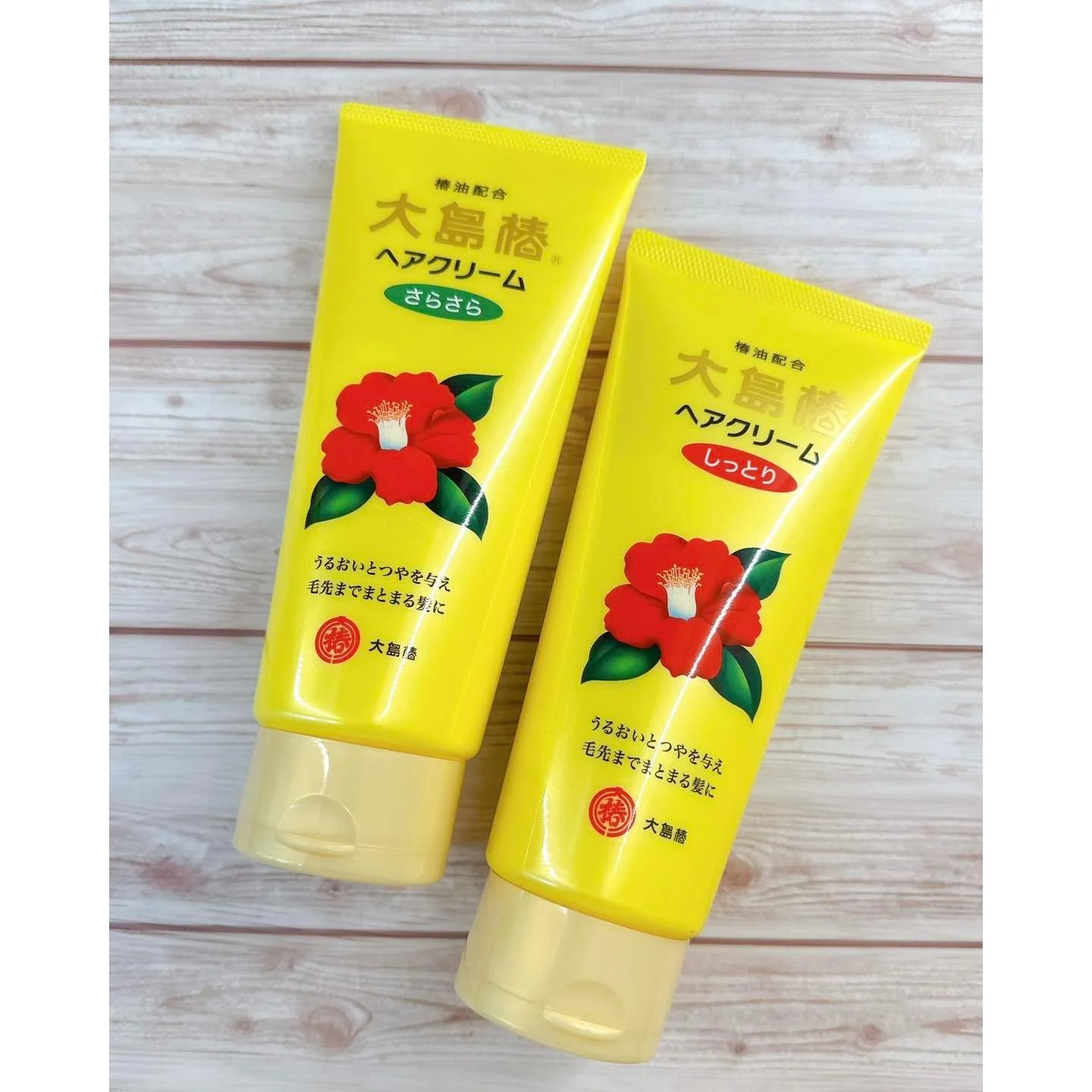 Oshima Tsubaki Hair Cream Light Leave-In Treatment 160g - Image 3