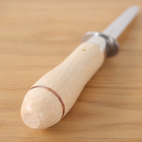 Pearl Metal Oyster Shucker Wooden Handle Oyster Shucking Knife 210mm - Image 3