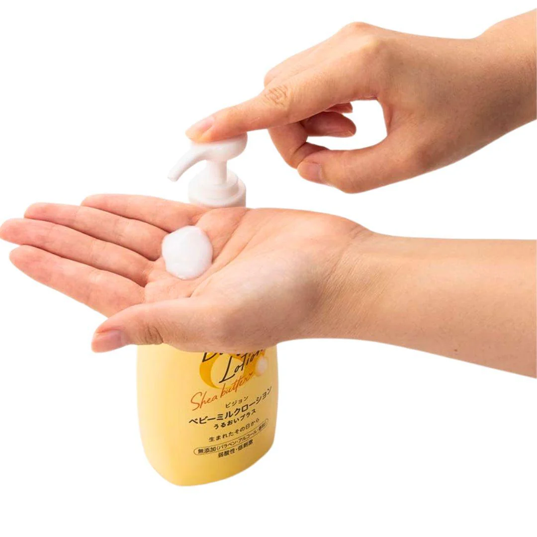 Pigeon Baby Milk Lotion Moisture Plus Shea Butter 300g - Image 2