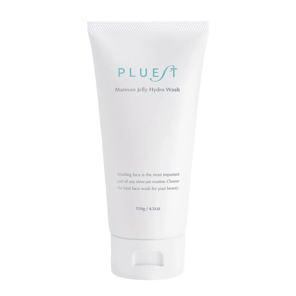 Pluest Mannan Jelly Hydro Face Wash Gentle Exfoliating Cleanser 120g