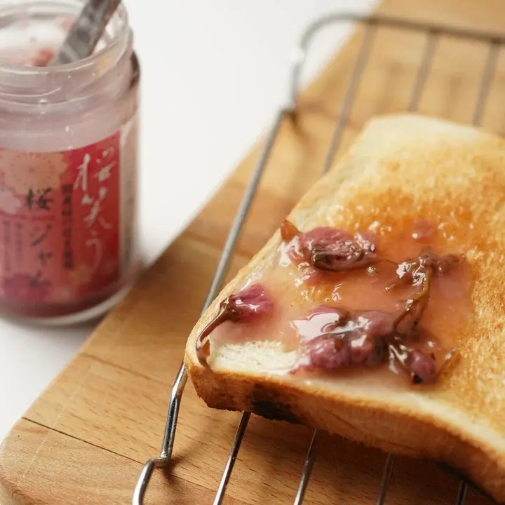 Sakura Cherry Blossom Jam Sweet & Salty Floral Spring Spread 130g - Image 4
