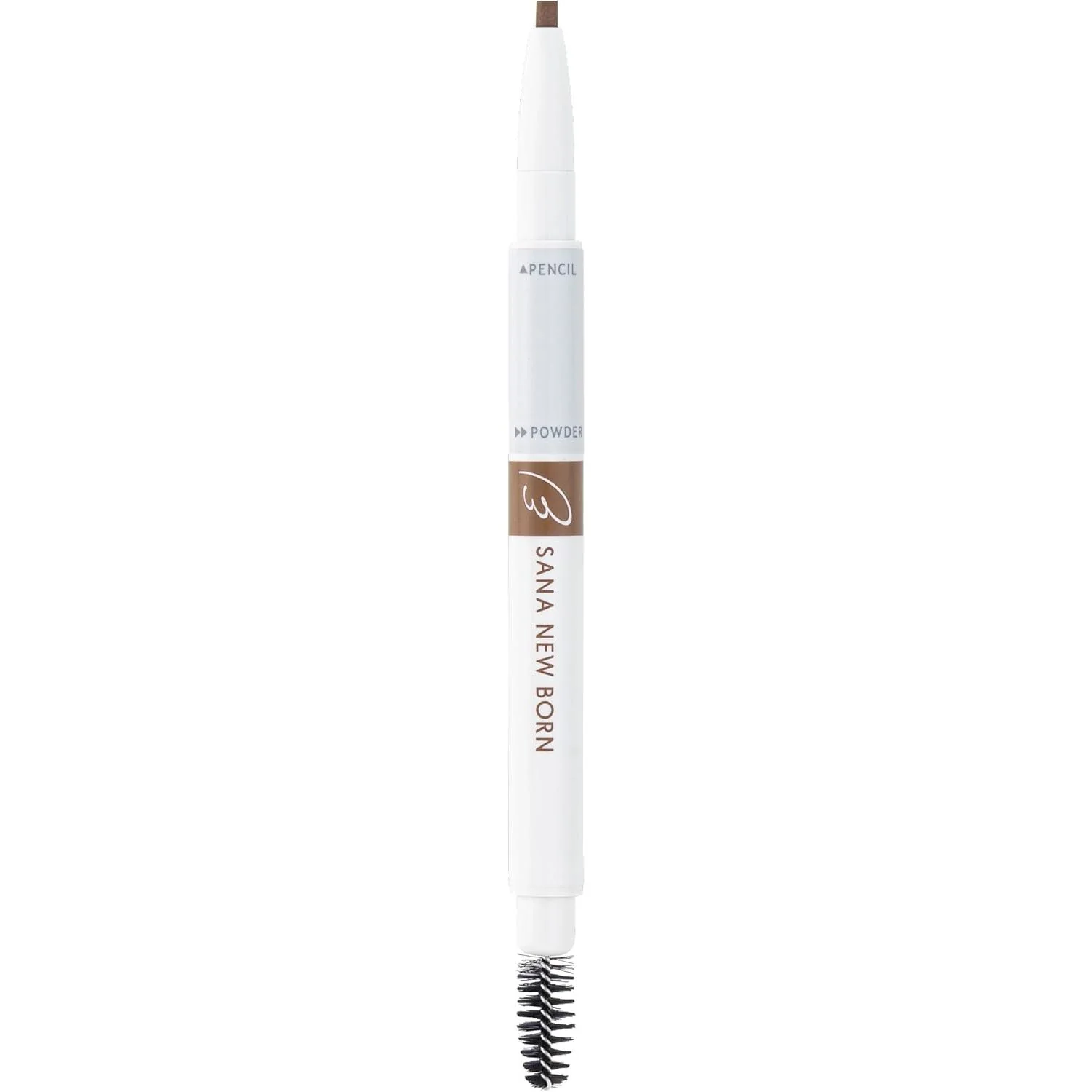 SANA NewBorn W Brow EX Eyebrow Pencil, Powder and Brush - Image 22