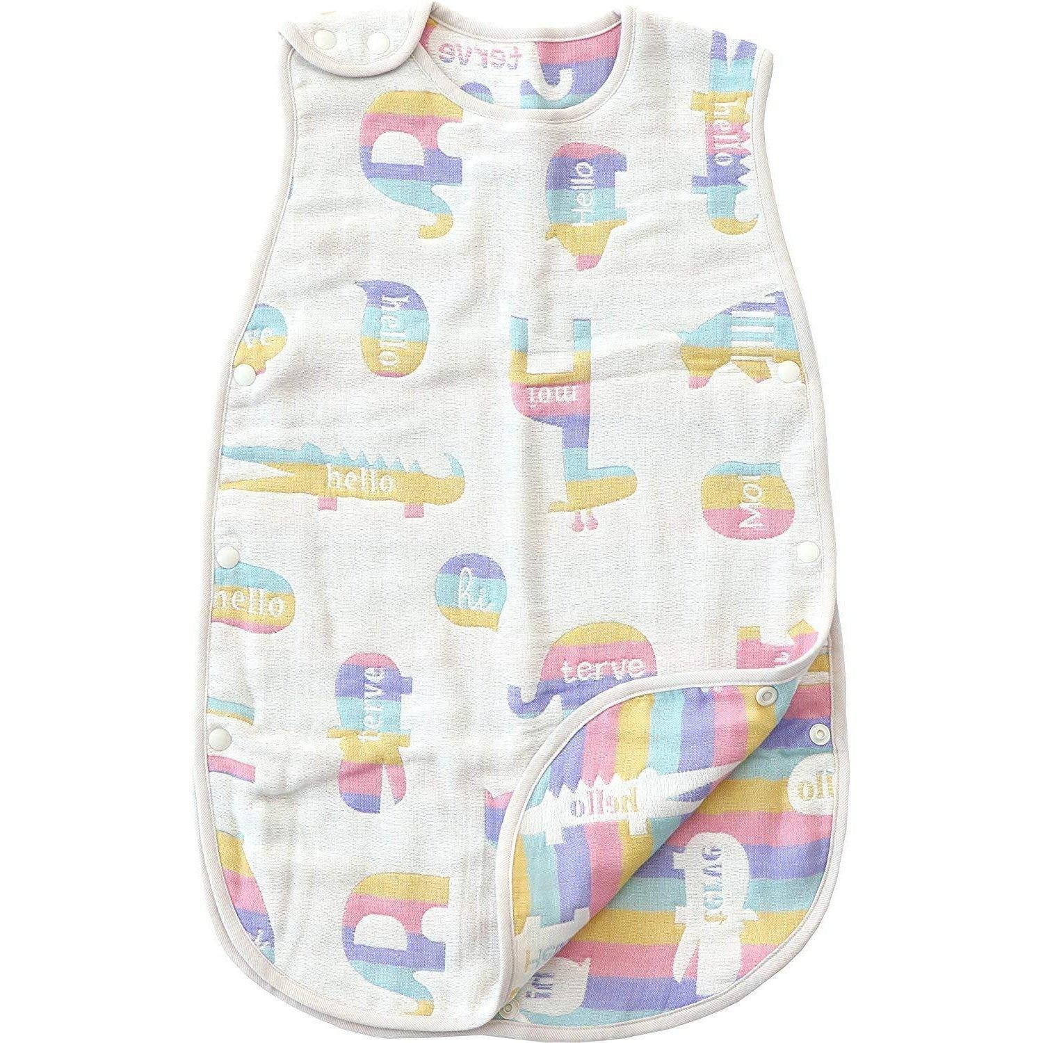 Sandesica Fluffy Muslin Baby Sleep Sack Wearable Sleeping Bag - Image 13