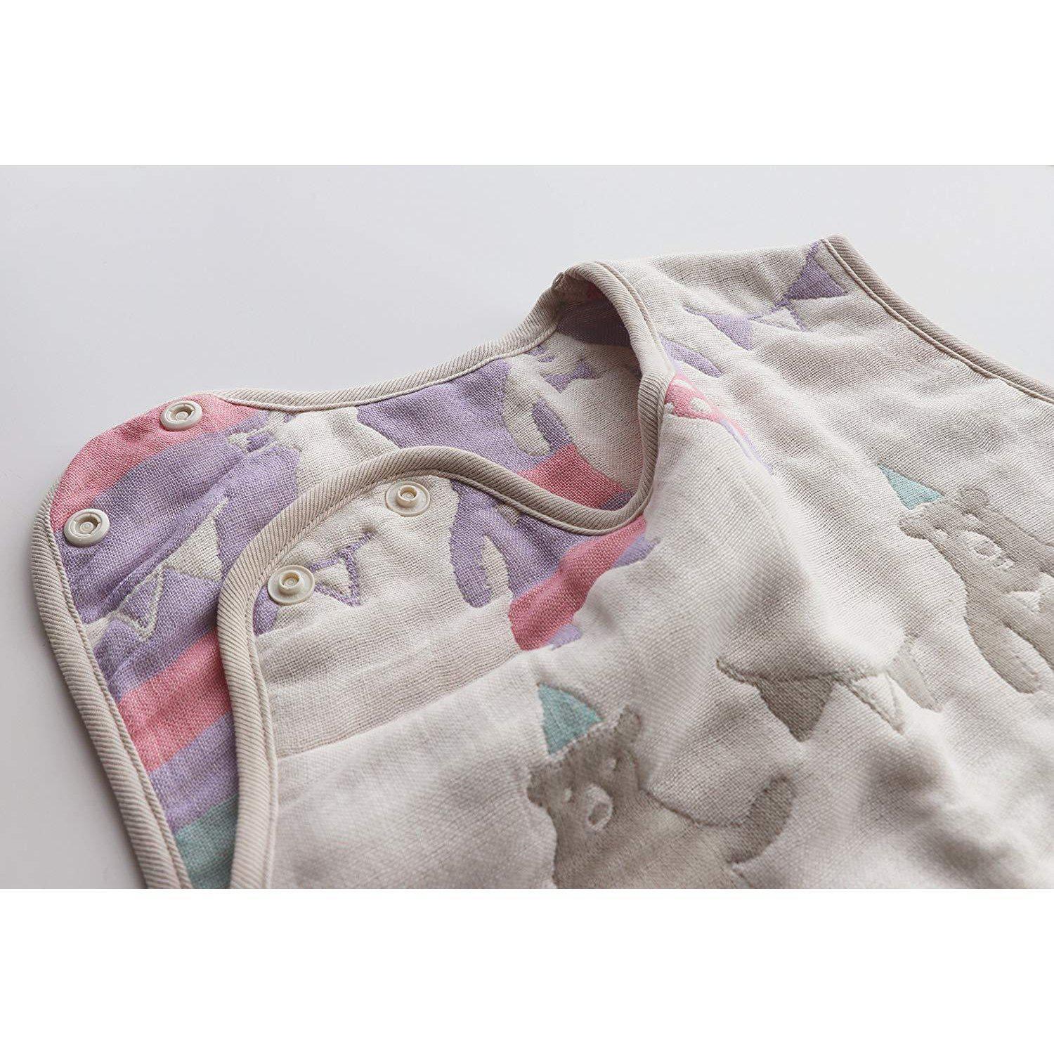 Sandesica Fluffy Muslin Baby Sleep Sack Wearable Sleeping Bag - Image 3