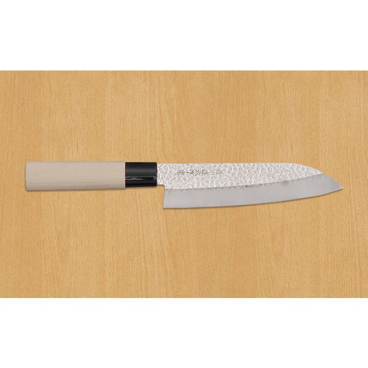 Satake Japanese Hammered Steel Kitchen Knife 5 Piece Set - Image 6