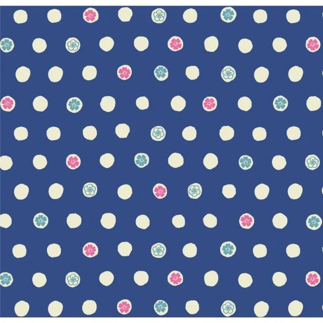 Seiran Furoshiki Flower Pattern Cotton Wrapping Cloth - Image 3