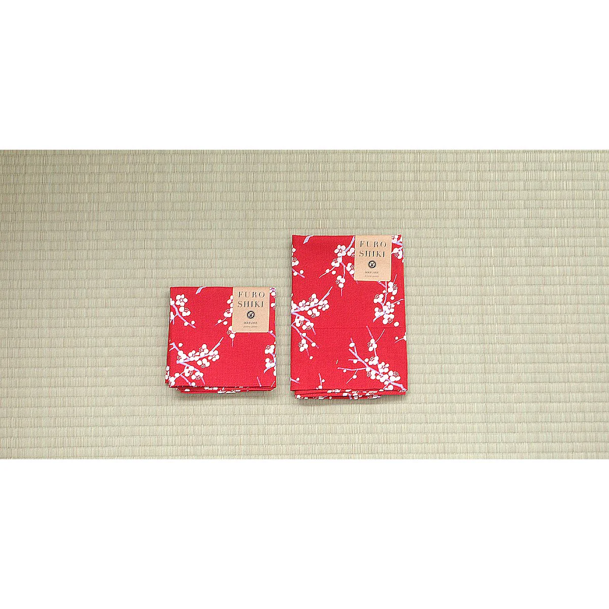 Seiran Furoshiki Ume Plum Blossom Cotton Wrapping Cloth - Image 2