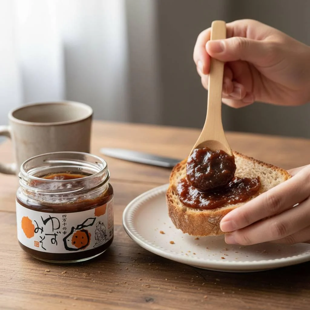 Shimanto Yuzu Miso Paste Topping & Spread Versatile Condiment 100g - Image 2