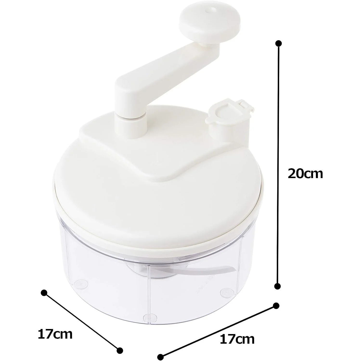 Shimomura Manual Food Chopper Spinning Vegetable Mincer - Image 6