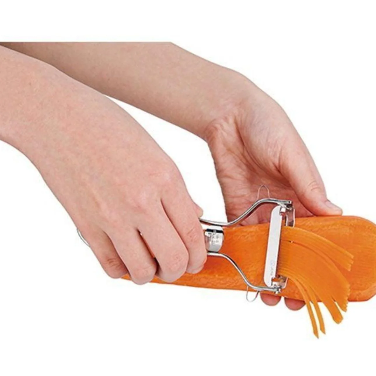 Shimomura Pro Grade Garnish Peeler Julienne Vegetable Peeler - Image 2