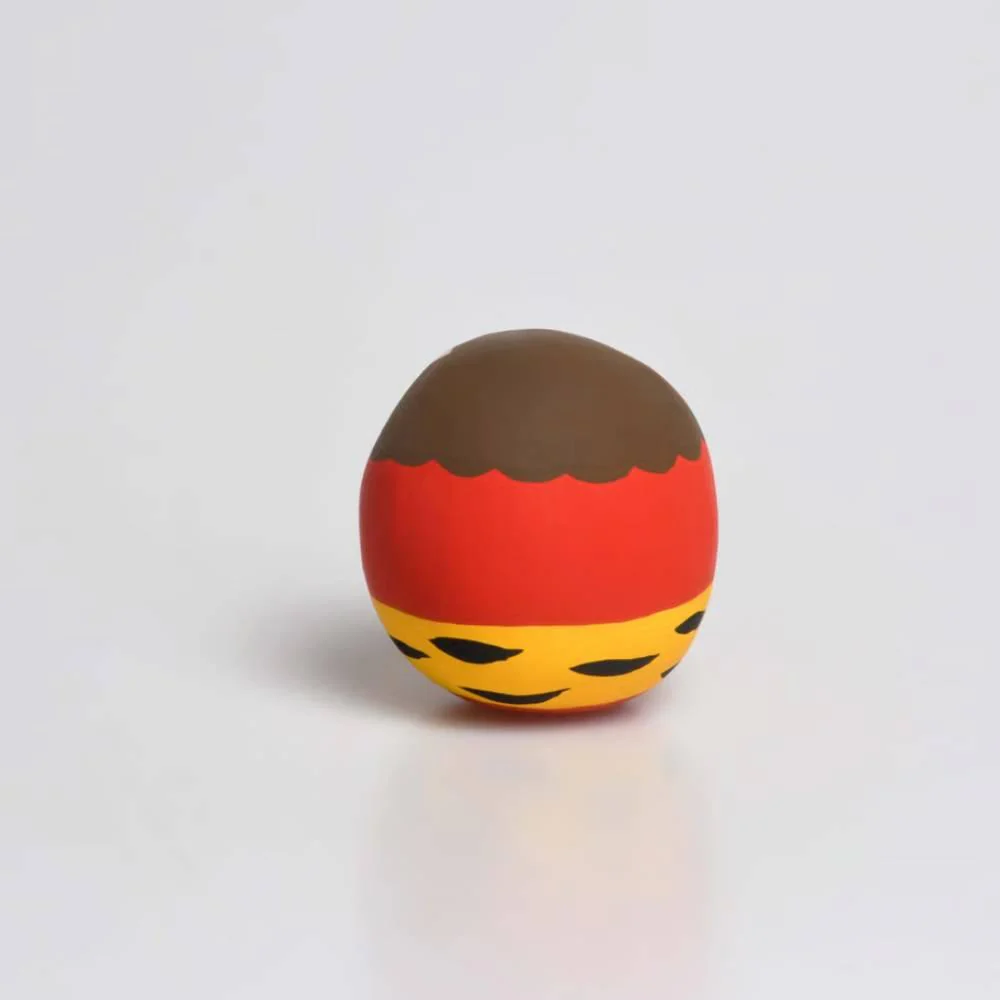 Shirakawa Daruma Demon Red Oni Daruma Doll Good Luck Charm 4.5cm - Image 4