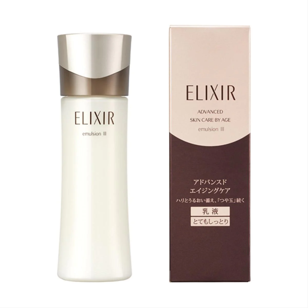 Shiseido Elixir Advanced Skin Care by Age Emulsion (Anti Aging Skin Glowing Face Milk) 130ml - Image 4