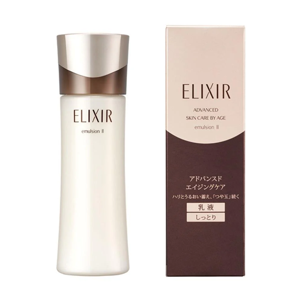 Shiseido Elixir Advanced Skin Care by Age Emulsion (Anti Aging Skin Glowing Face Milk) 130ml - Image 5