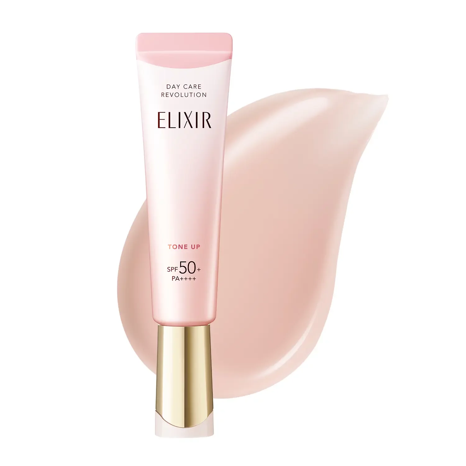Shiseido Elixir Day Care Multifunctional Tone Up Emulsion Baby Pink SPF 50+ 35g
