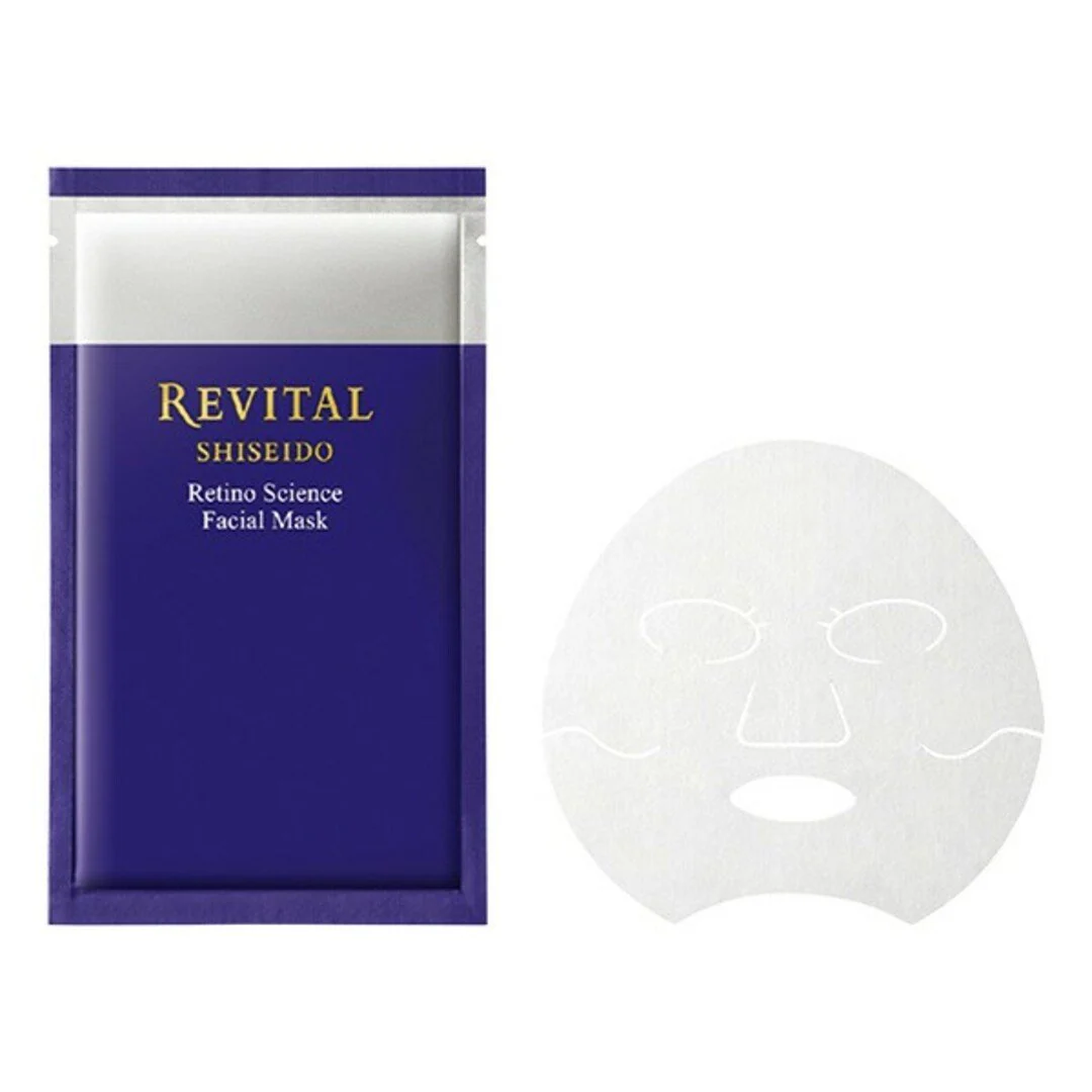 Shiseido Revital Wrinklelift Retino Science Face Mask 6 Sheets - Image 2