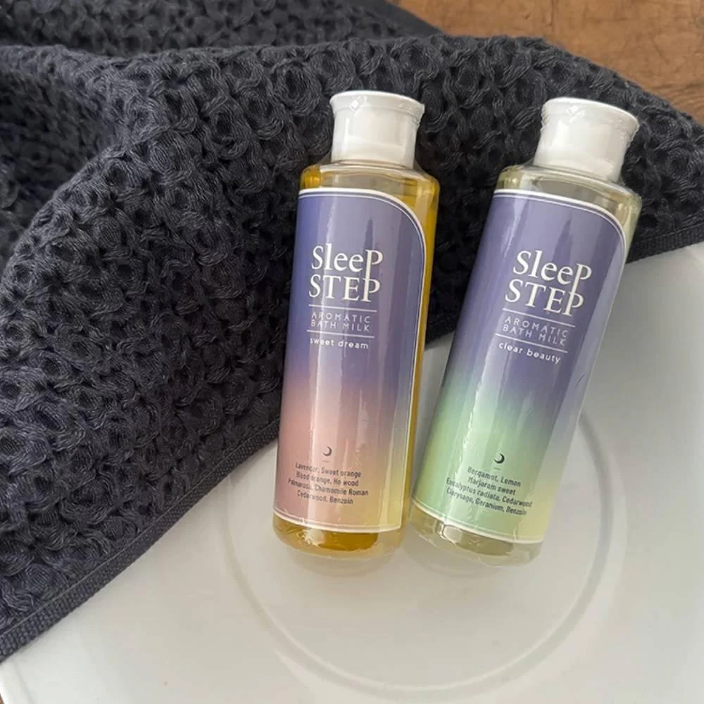 Sleep Step Bath Milk Clear Beauty Refreshing Herbal Bergamot 200ml - Image 4
