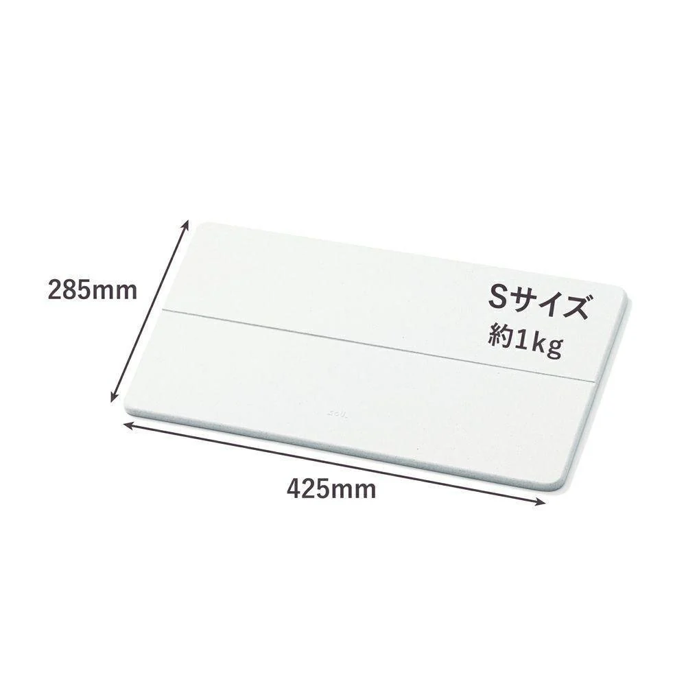 Soil Japan Diatomaceous Earth Bath Mat Gem Quick-Dry & Slip-Resistant - Image 4