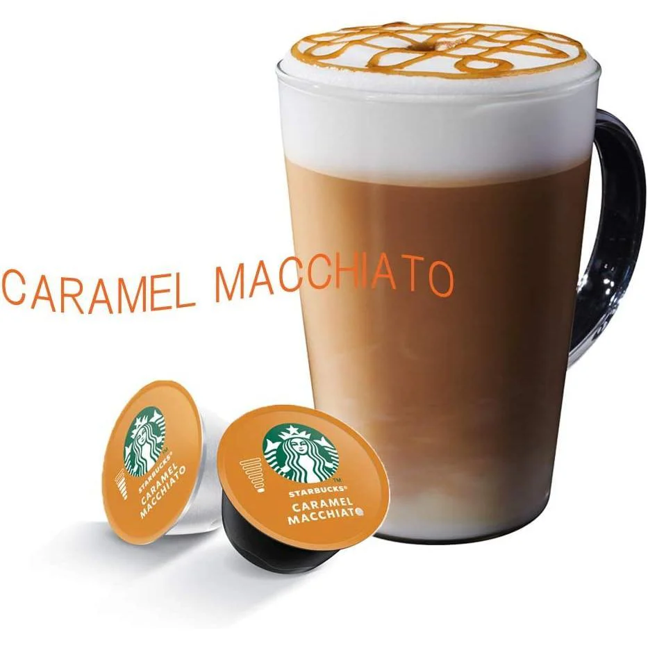 Starbucks Japan Caramel Macchiato (Nescafé Dolce Gusto Capsules) 12 Pods - Image 3