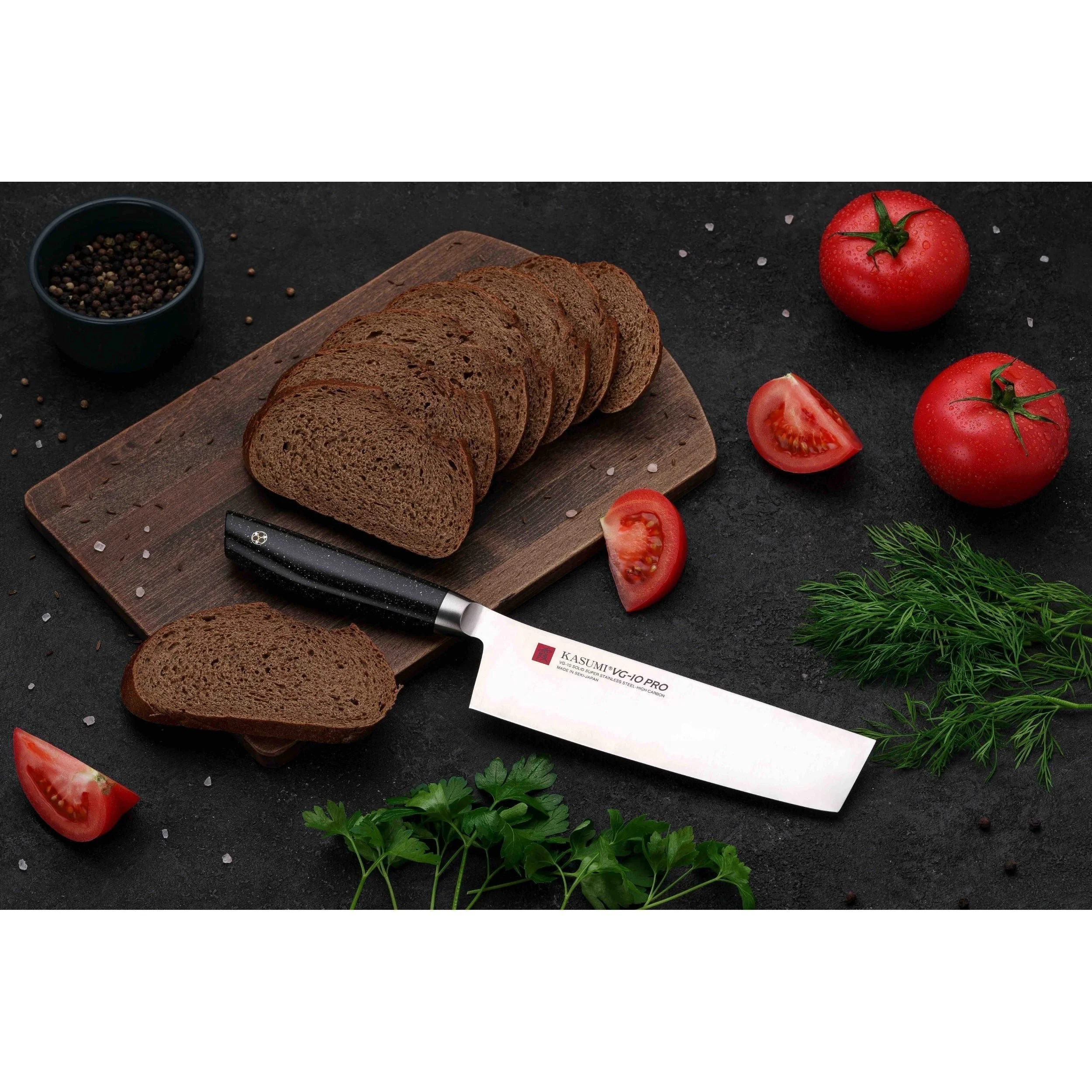 Sumikama Kasumi VG10 Pro Nakiri Vegetable Knife 17cm 54017 - Image 2