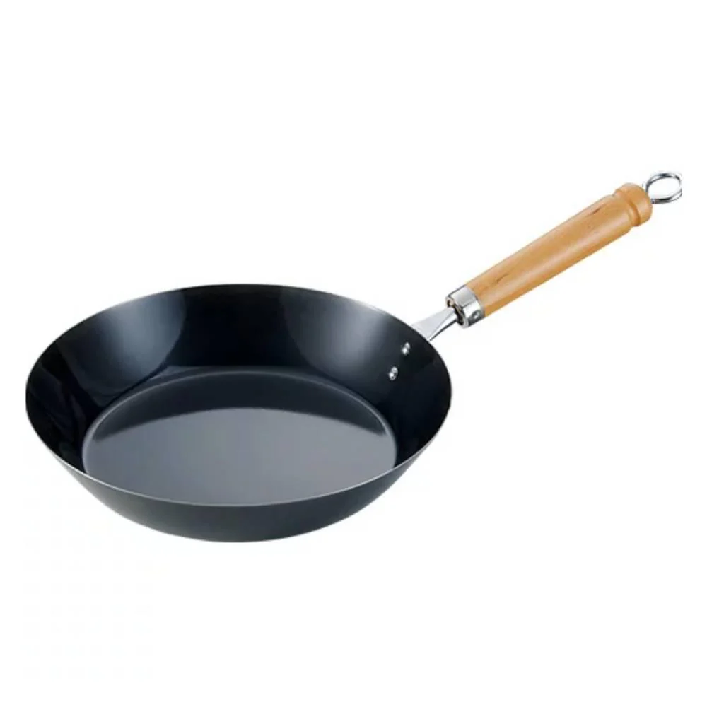 Summit Tetsunaberyu Japanese Iron Pan Even Heat Retention 28cm - Image 6