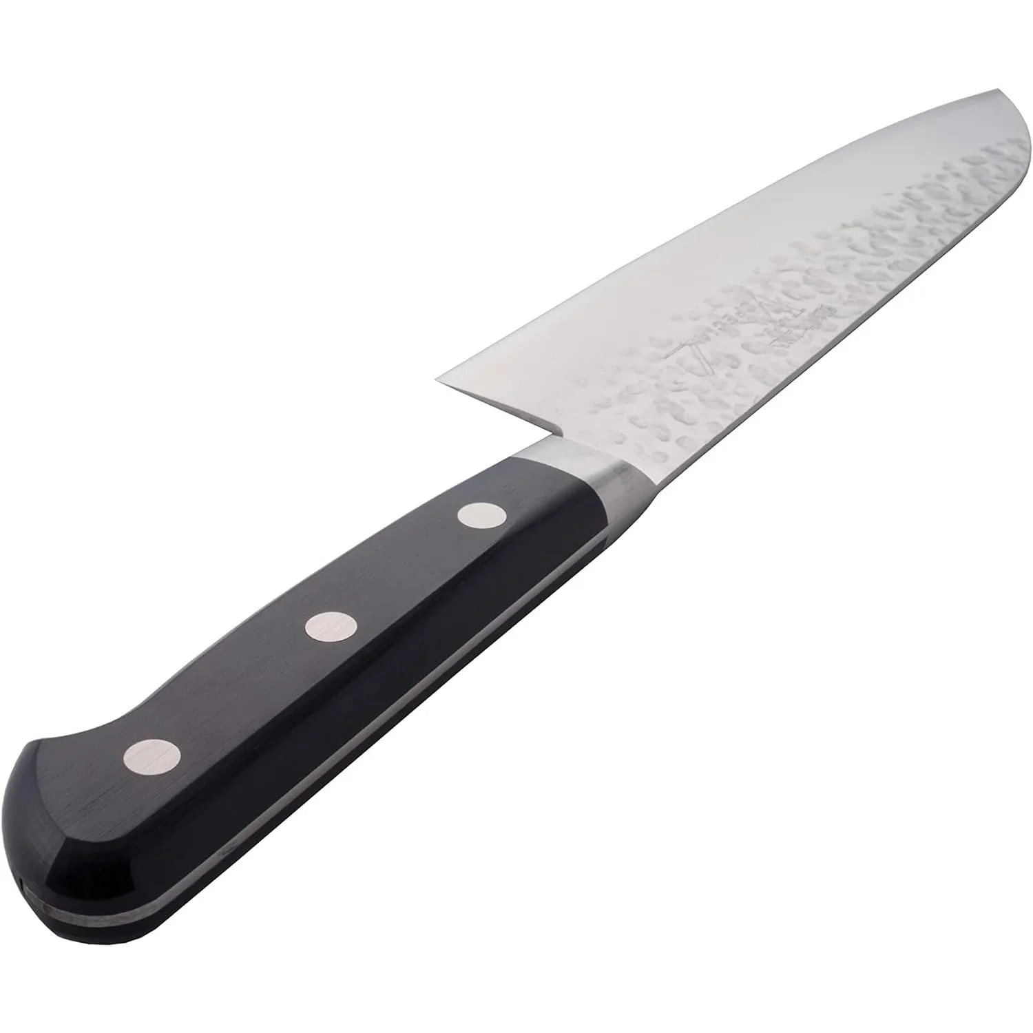 Takamura Hamono VG10 Stainless Steel Hammered Santoku Knife 170mm - Image 7