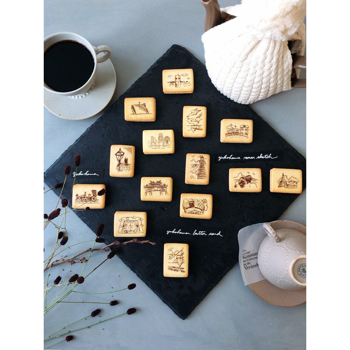 Takara Biscuit Yokohama Butter Cream Sandwich Biscuits 7 Pieces (Pack of 3) - Image 4