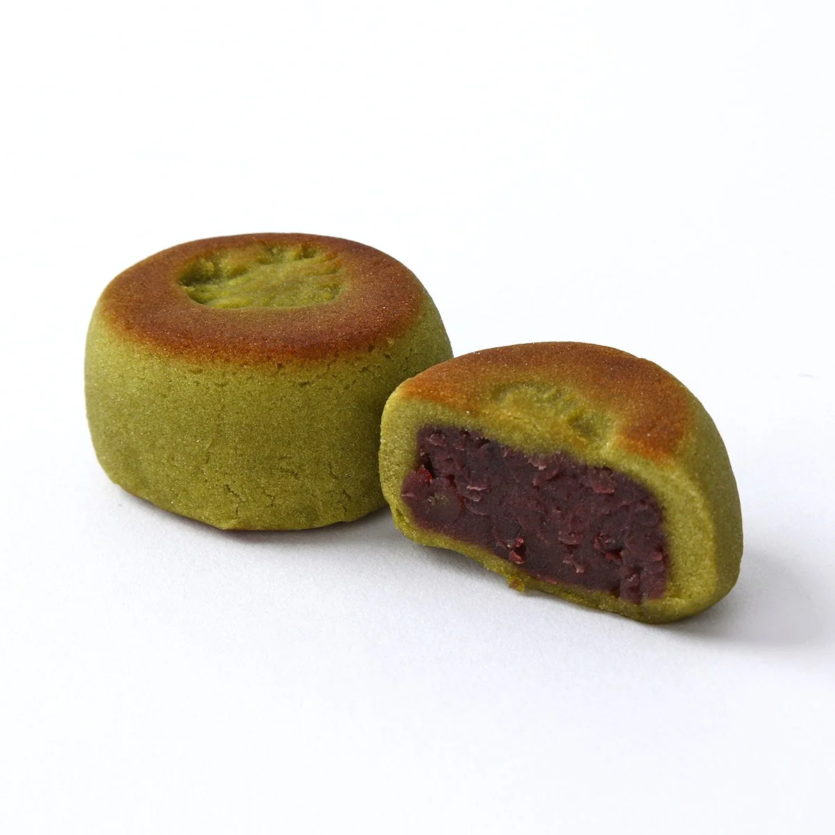 Tanuki Manju Japanese Traditional Bite-Sized Matcha Cake (Pack of 3) - Image 5
