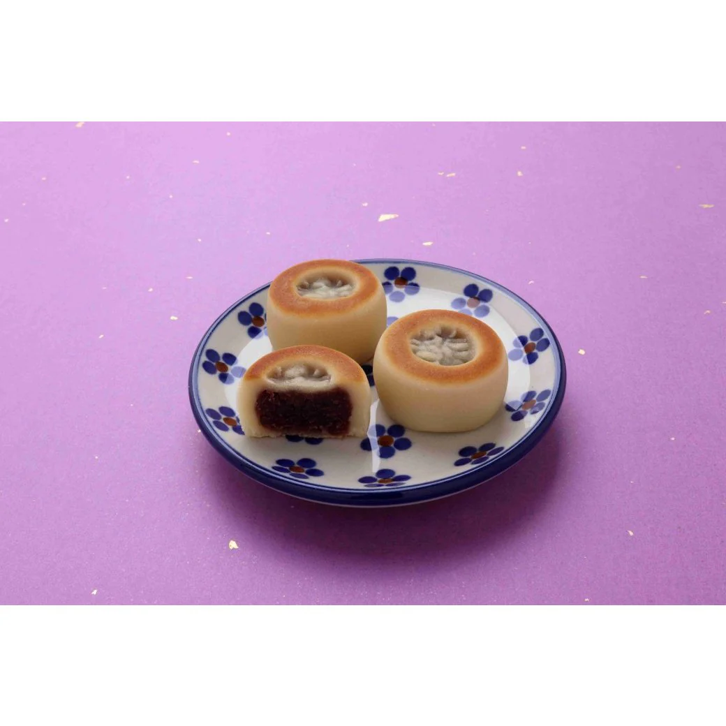 Tanuki Manju Traditional Azuki Red Bean Bite-Sized Cake (Pack of 3) - Image 2