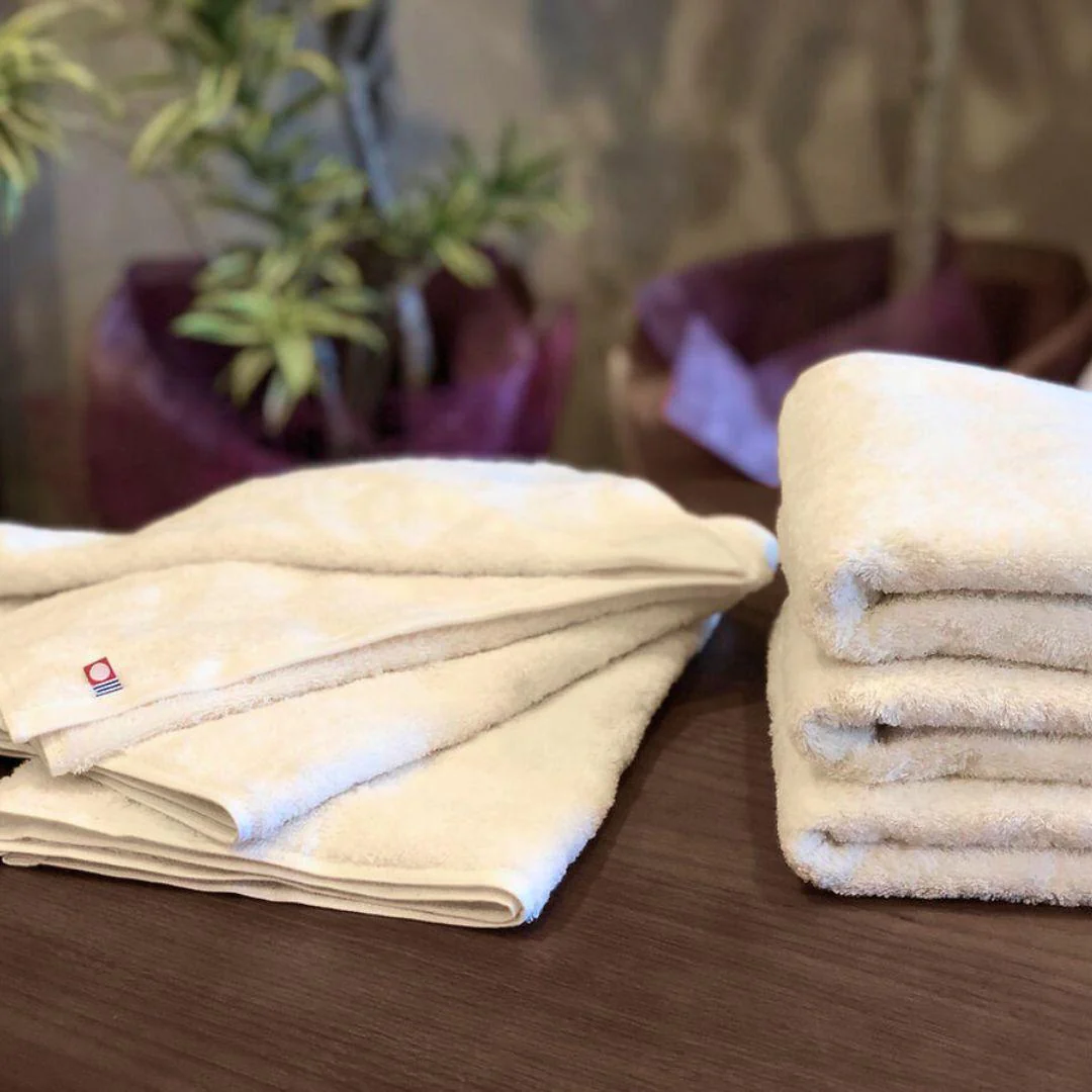 True Organic Natural Cotton Imabari Hand Towel 31×36cm - Image 3