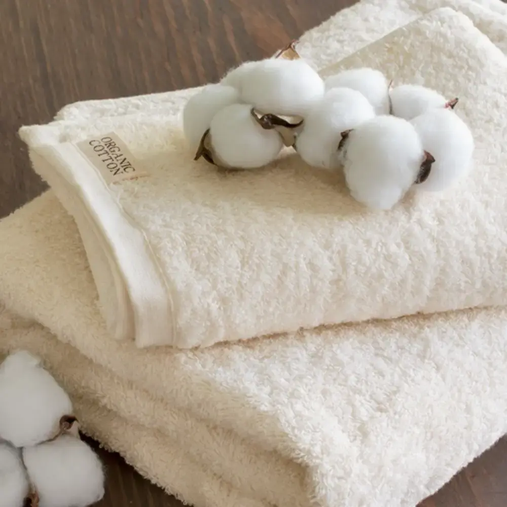 True Organic Natural Cotton Imabari Towel Face Towel 31×85cm - Image 2