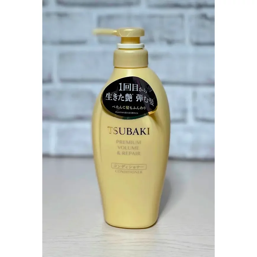 Tsubaki Conditioner Premium Volume & Repair Camellia Hair Conditioner 450ml - Image 4