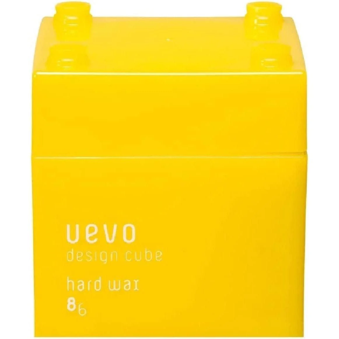 Uevo Design Cube Hard Hair Wax Strong Hold Matte Finish 80g