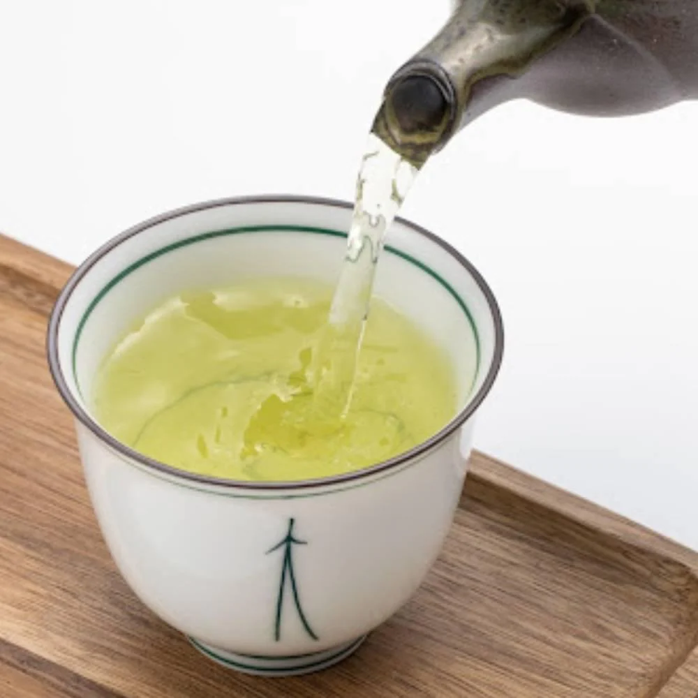 Uji Kyoto Green Tea Gift Set Sencha & Fukamushicha In Tin Cans 160g - Image 2