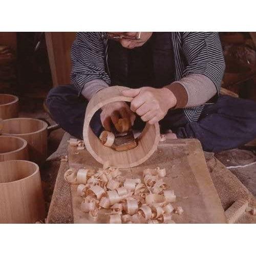 Umezawa Hinoki Bath Bucket (Handmade Japanese Cypress Bath Bucket) - Image 5