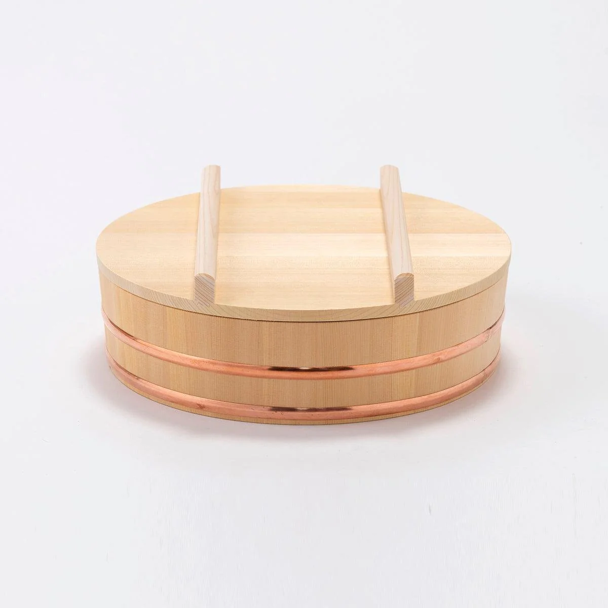 Umezawa Sawara Cypress Lid for Sushi Oke Wooden Bowl 36cm - Image 2