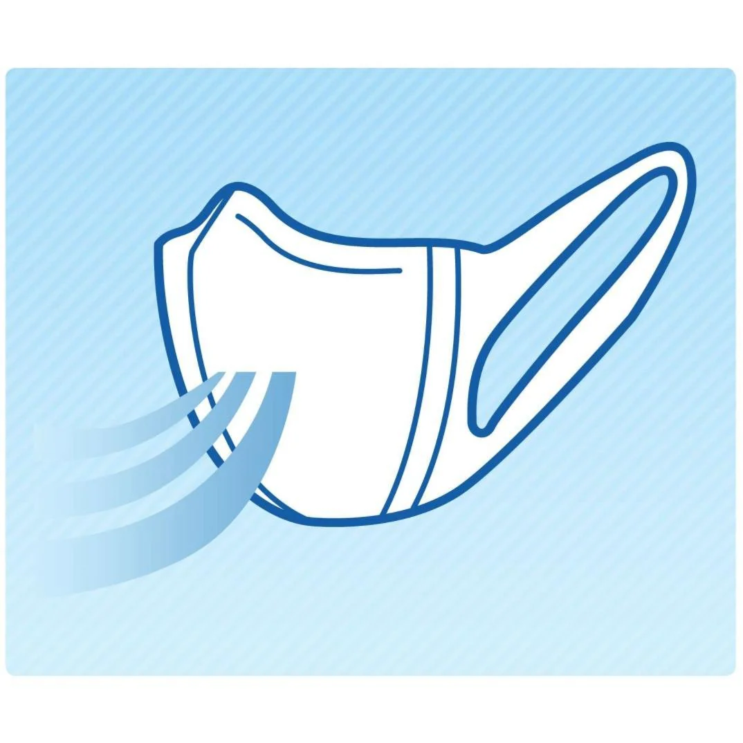 Unicharm Cho Rittai Standard White 3D Face Mask Small Size 30 ct. - Image 2