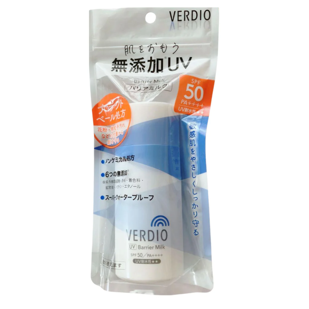 Verdio UV Barrier Milk Cica Sunscreen for Sensitive Skin SPF 50 80g - Image 6